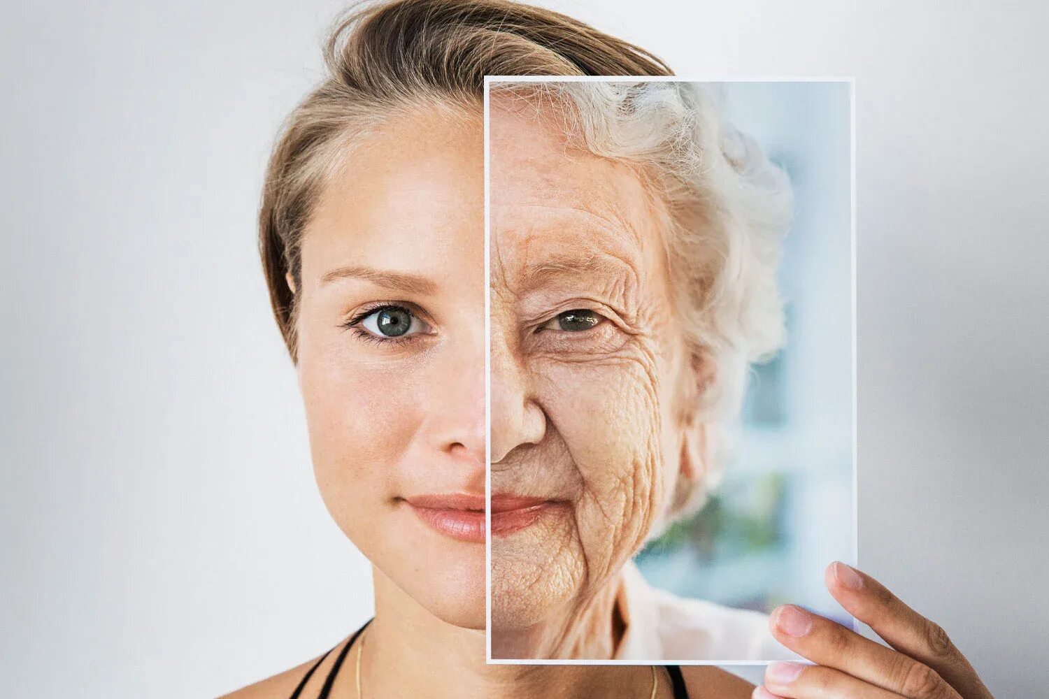 Изменения в организме 7. Морщины на лице. Возрастные изменения кожи лица. Старение лица. Молодая и Старая кожа.