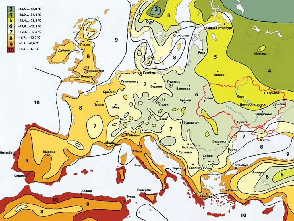 Карта зон морозостойкости России по USDA. Зона морозостойкости USDA. Карта климатических зон России USDA. Карта климатических зон Европы.