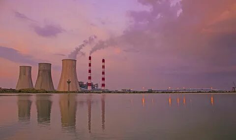 Power plants station
