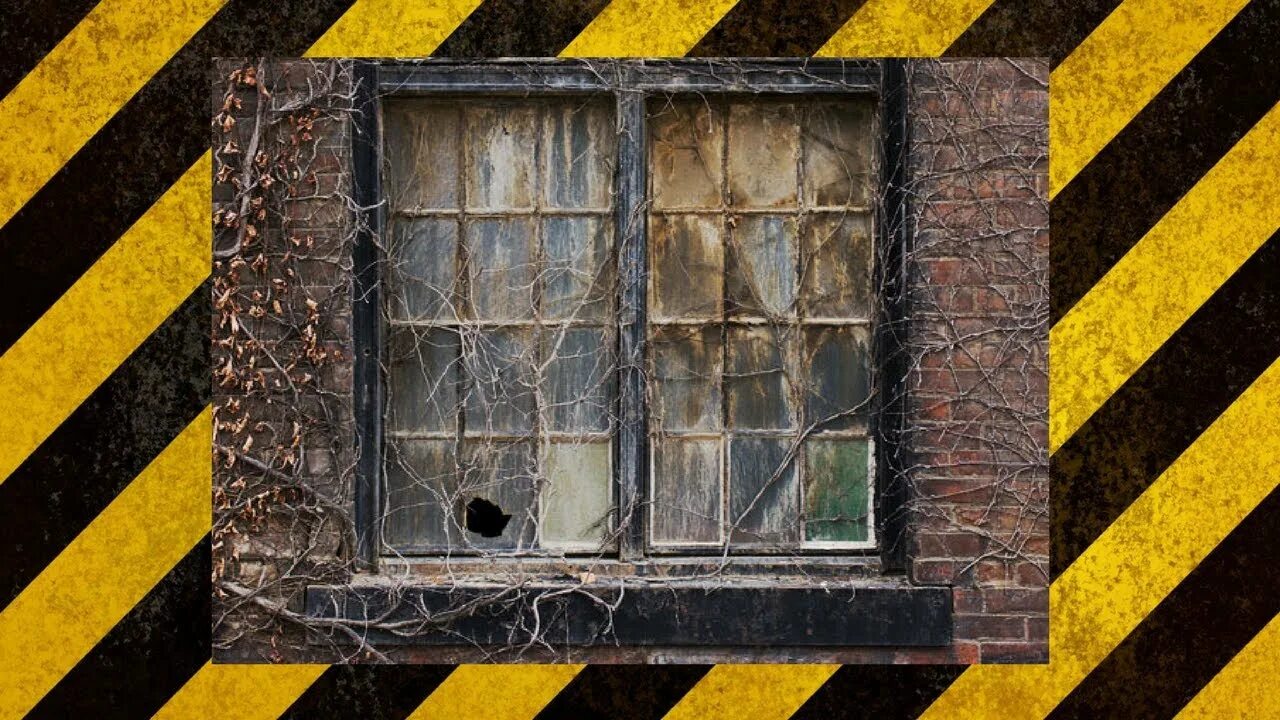 The windows are dirty. Старое оконное стекло. Немытое окно. Paralysed age. Грязное окно.