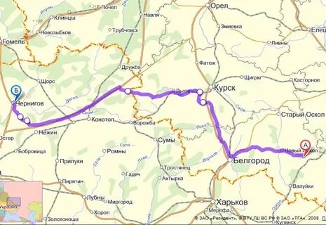 Сколько от старого оскола до валуек