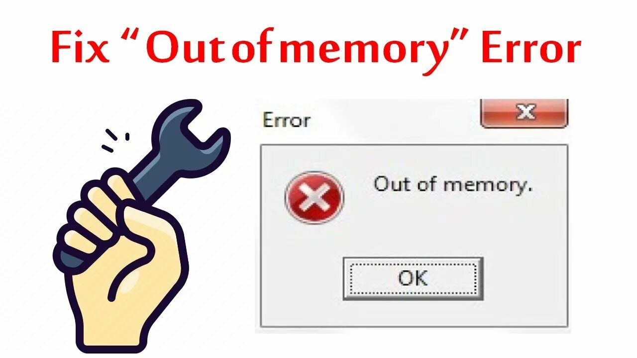 Out of Memory ошибка. Error out of Memory. Опаньки out of Memory. Out-of-Memory Killer ошибка. Fix error message