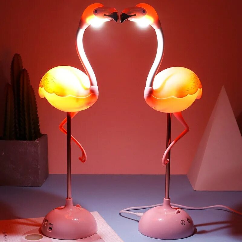 Flamingo lamp
