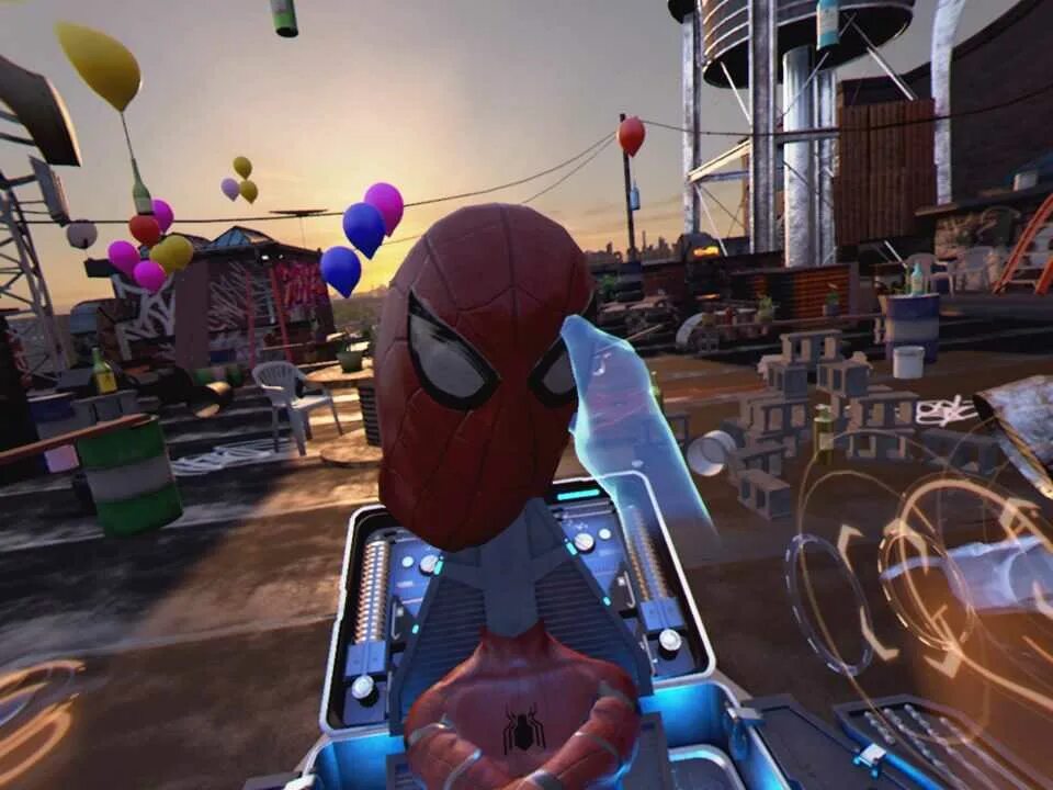 Человек паук VR ps4. Spider-man: Homecoming VR игра. Homecoming VR Spider-man: ps4 Pro. Spider-man VR Homecoming игра 2017.