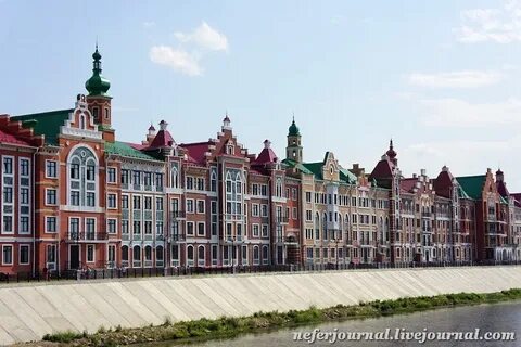 Набережная брюгге в йошкар оле в метрах