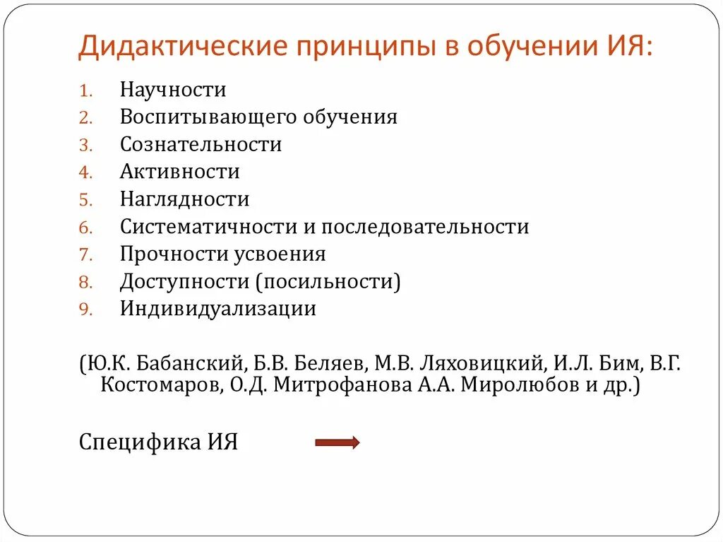 Дидактические принципы учащихся. Частнометодические принципы обучения иностранному языку. Дидактические принципы обучения. Дидактические принципы обучения иностранному языку. Методические принципы образования.