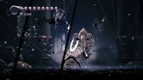 Синий камень на помосте hollow knight