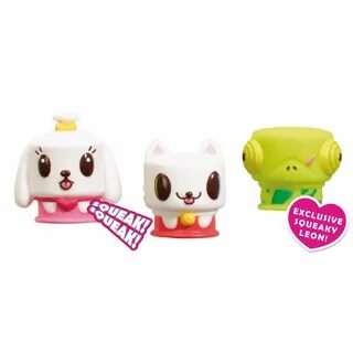 Canimals Squeaky Triple Pack - Smyths Toys Squeaky, Tokidoki, Fashion.