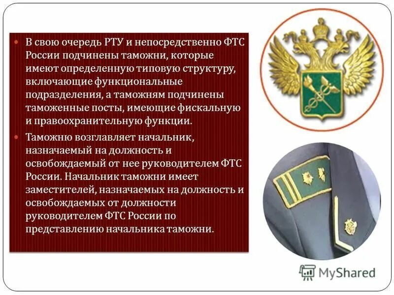 таможни непосредственно подчиненные. федеральная таможенная служба рф герб. таможенные посты непосредственно подчиненные фтс россии.