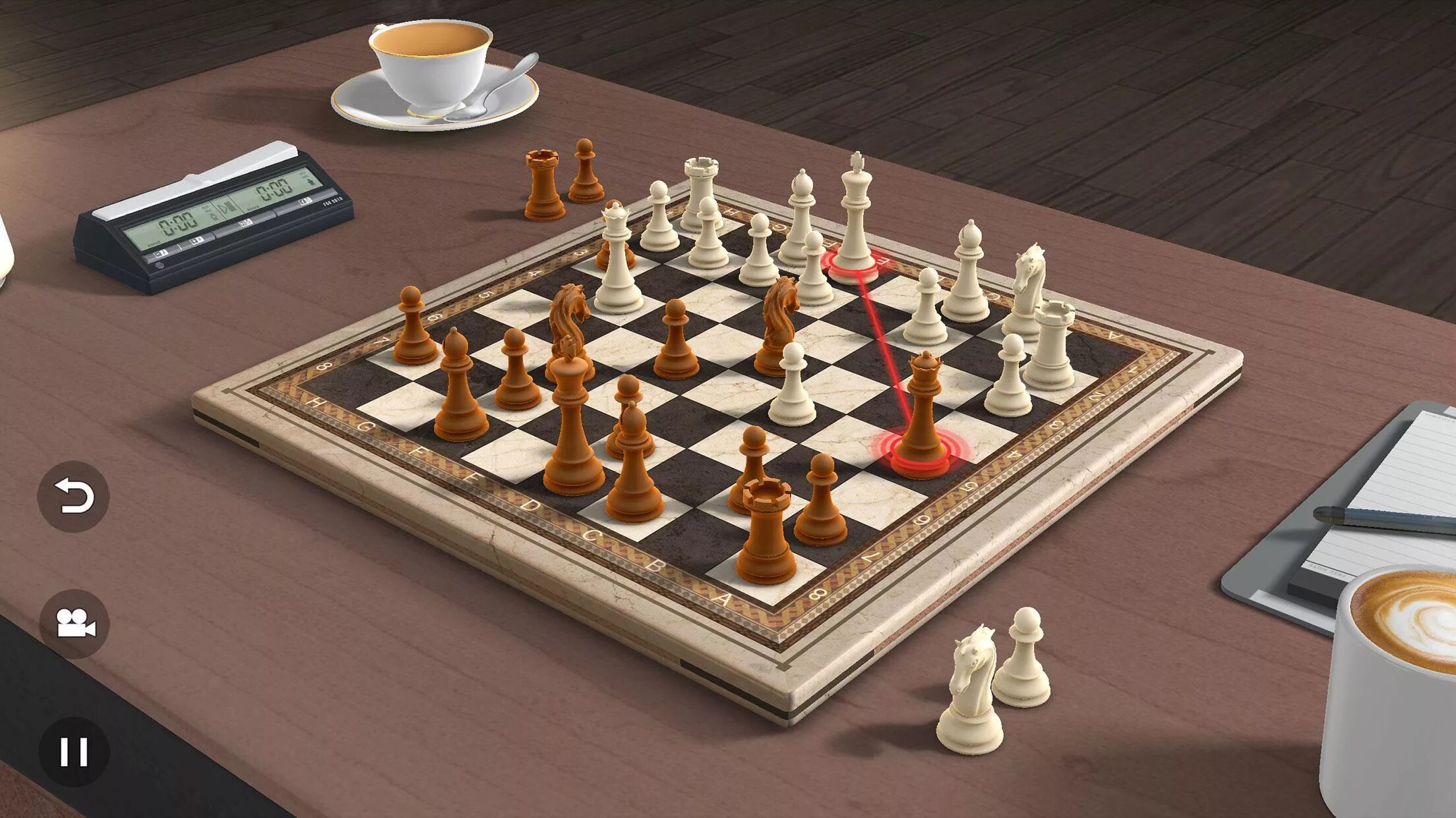 Игра в шахматы ее. Шахматы Реал Чесс. 3d шахматы игра. 3d шахматы в STARTRACK.