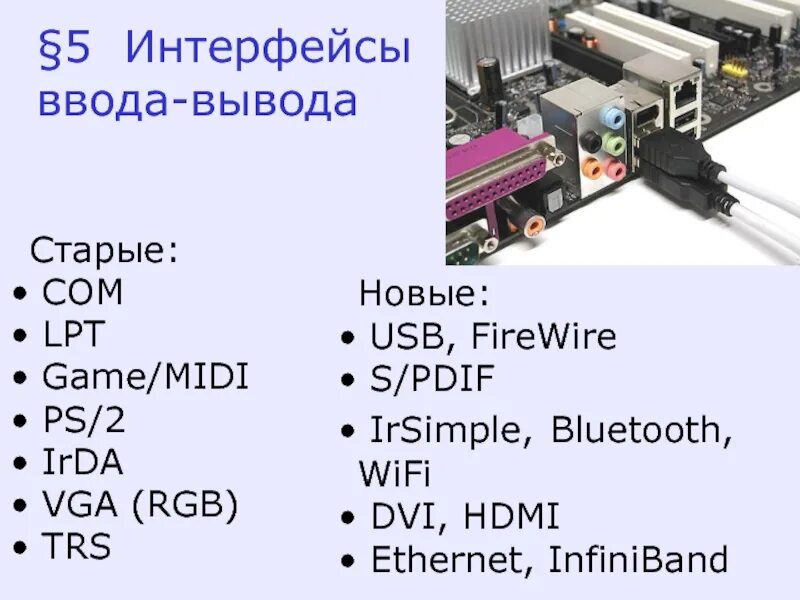 Интерфейс ввода windows. Интерфейсы ввода-вывода. интерфейсы и шины ввода – вывода. интерфейсы подключения устройств. порты ввода вывода.