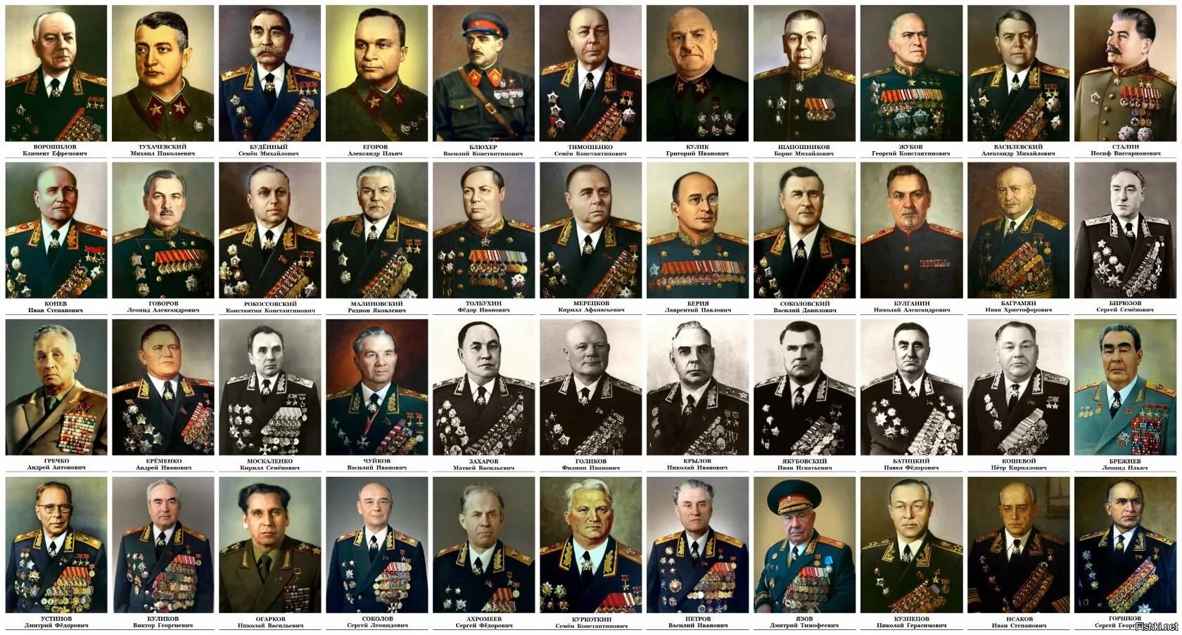 Сколько было маршалов советского. Маршалы советского союза великой отечественной войны 1941-1945. маршалы и полководцы великой отечественной войны. полководцы маршалы победы великой отечественной войны. маршалы второй мировой войны ссср.