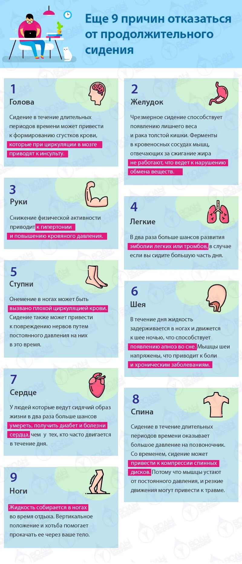 Как вредно сидеть. 9 причин отказаться от продолжительного сидения. что будет если отказаться от сахара. почему вредно сидеть нога на ногу.