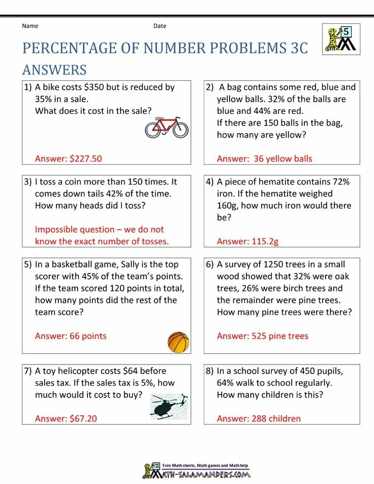 The number of problems increases. Percentage math. percentage of number word problems. math problems. types of problems.