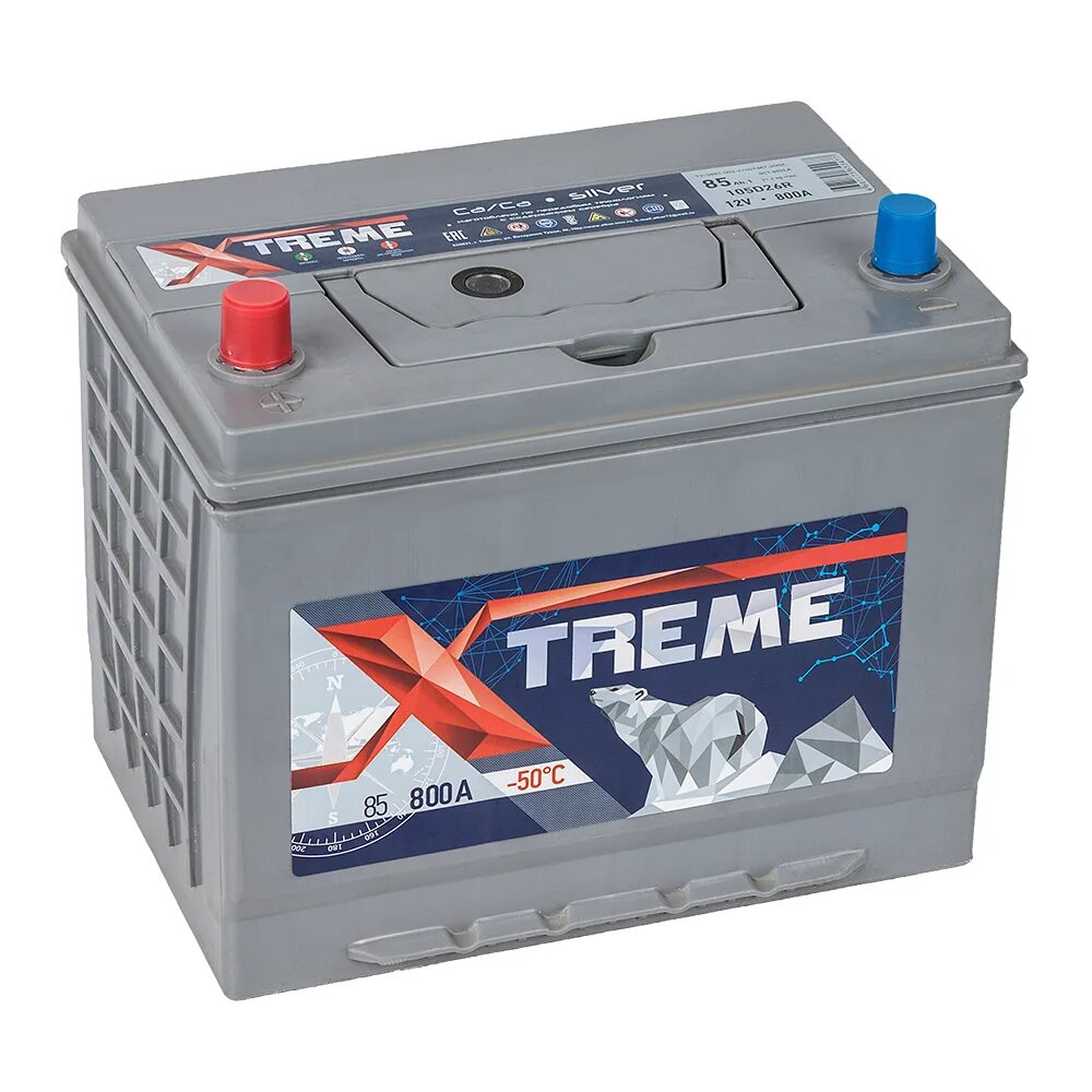 X-treme Arctic Red 100d26l (80) обр. Аккумулятор Xtreme EFB. Аккумулятор Xtreme Nord. Xtreme аккумулятор +EFB 65.