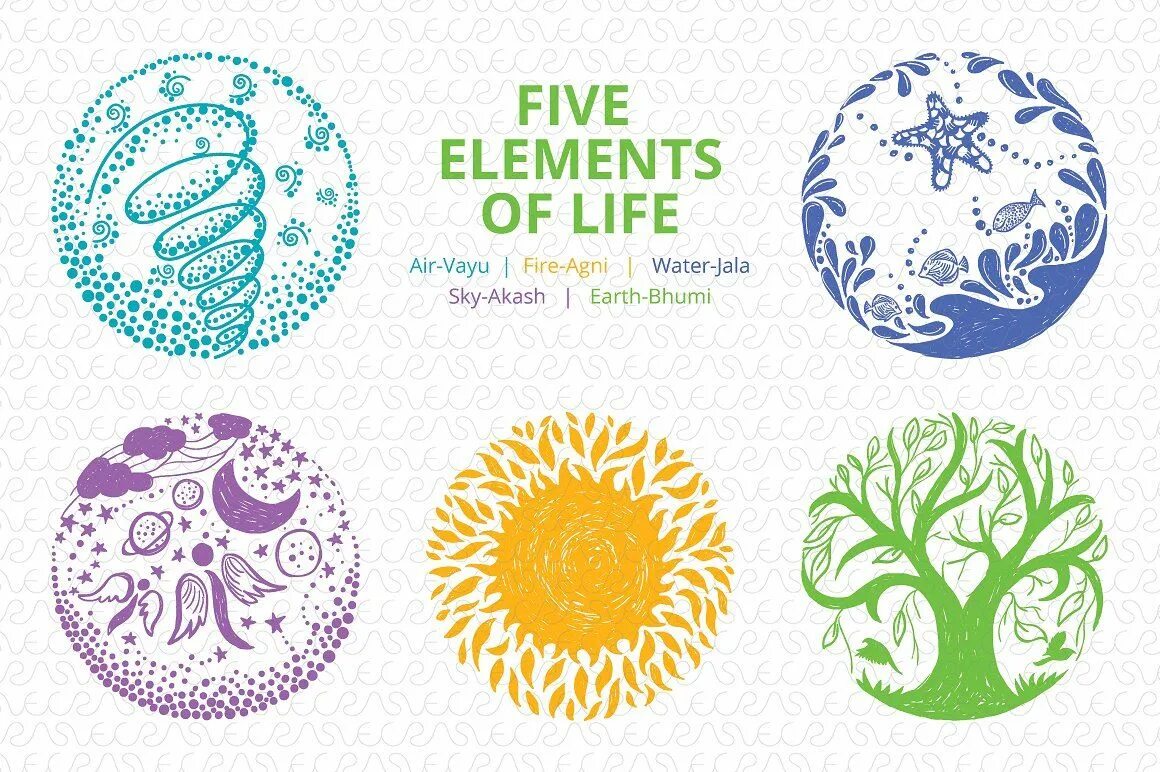 Five elements. Векторные 4 elements of nature. Элементс оф лайф эмблема. Elements of life