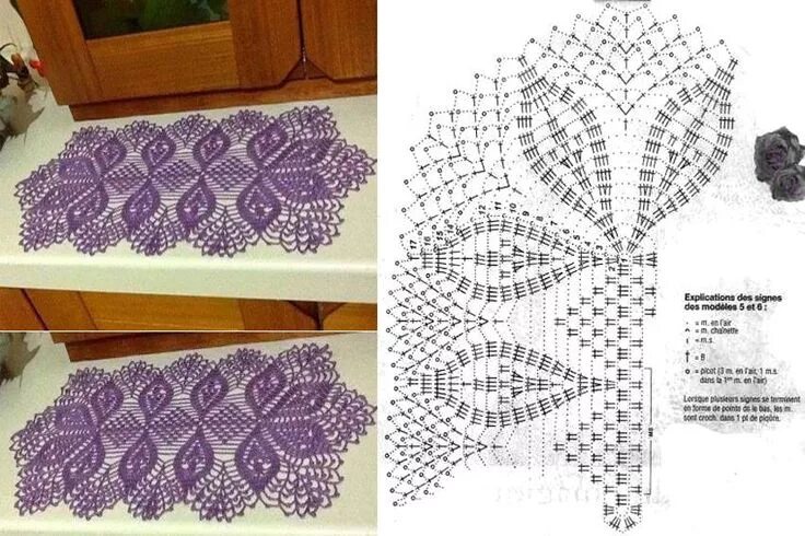 Интересный шарфик с ананасовым узором 2 Crochet shawl pattern free, Crochet quil