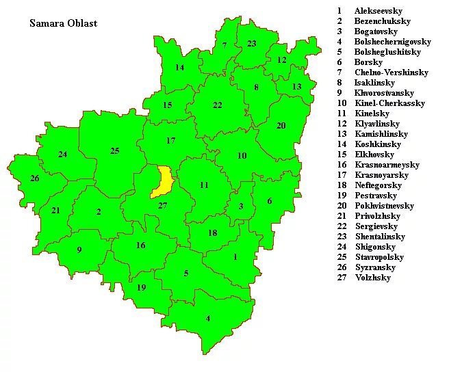 Районы Самарской области. Районы и города Самарской области. Города и районы Самарской области список. Карта Самарской области.