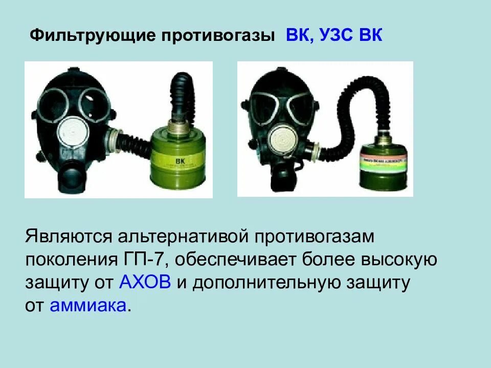 Фильтрующие противогазы не защищают от
