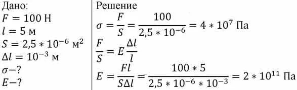 5 мм и рассчитанная на. Под действием силы 100 н проволока длиной 5 м и сечением 2.5 мм удлинилась. Модуль упругости проволоки 1 мм. Под действием силы в 100 н проволока длиной 5 м и сечением 2,5 мм. Модуль Юнга стальной проволоки.