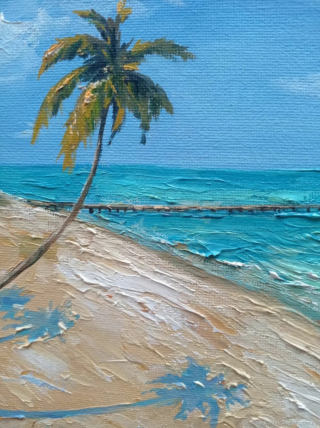 Картины море пальмы. Картина пальмы у моря. живопись масло пальмы море. картина пляж. пальма маслом на холсте.