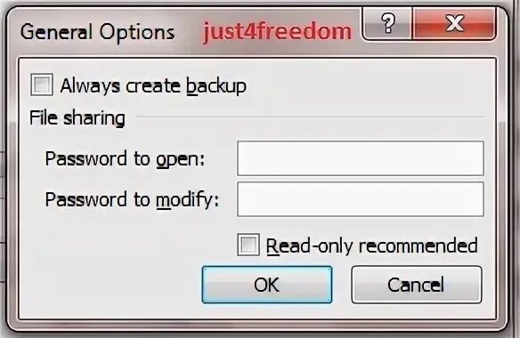 Just options