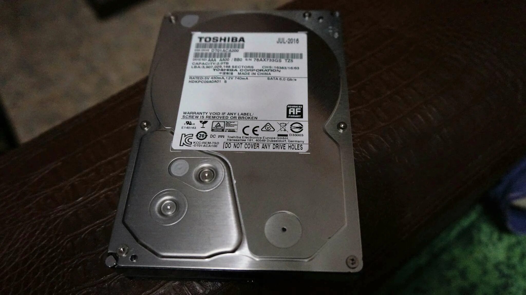 Toshiba 2tb dt01aca200. Toshiba 2 тб dt01aca200. Toshiba dt01aca200 2000,3 gb. Жесткий диск toshiba dt01aca200. Жесткий диск toshiba dt01aca200.