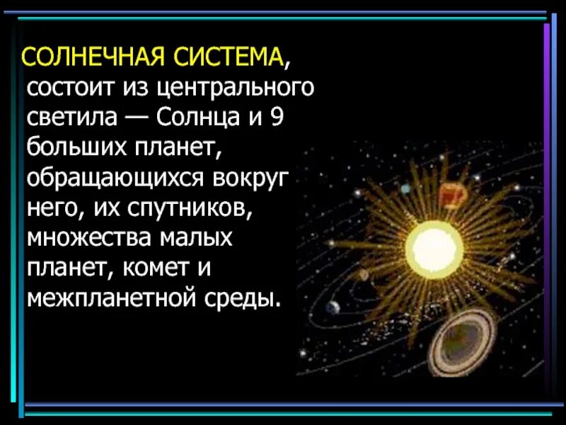 Солнечная система презентация 9 класс физика. Проект на тему Солнечная система. Сообщение о солнечной системе. Солнечная система презентация 2 класс. Информация о солнце.