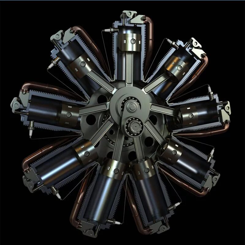 Radial engine