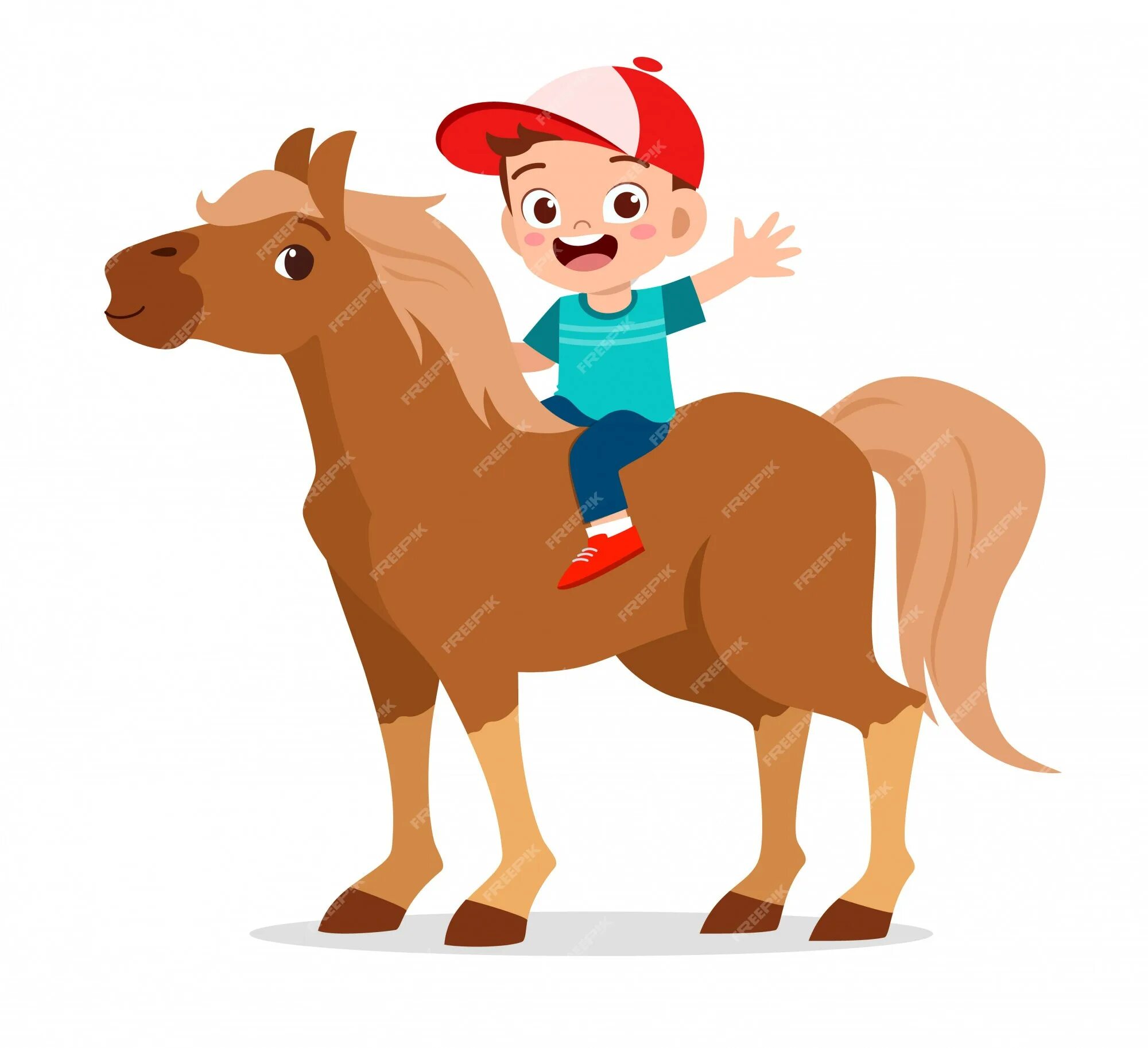 Лошадь катается девочка. Папа мама лошадь вектор. boy riding horse.