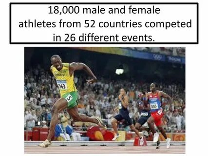 He us running now he