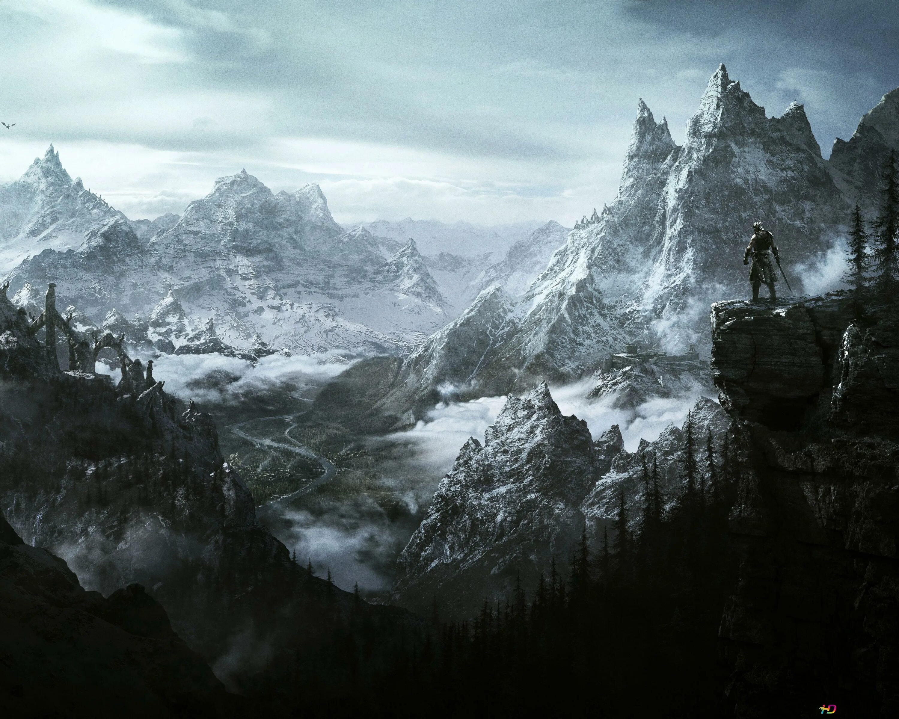 The elder scrolls v skyrim новое. Перевал странника скайрим. skyrim 1920x1080. the elder scrolls обои 4к. skyrim постер.