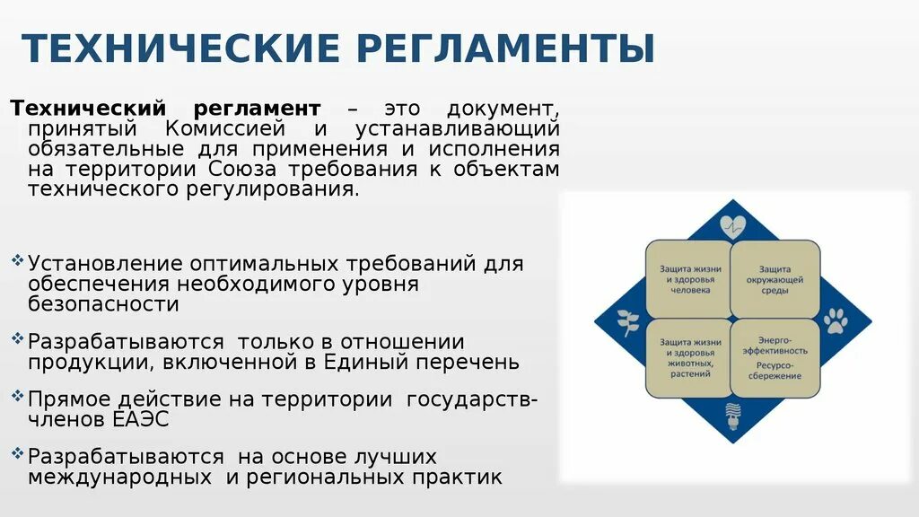 Техническое регулирование технические регламенты. Техническое регулирование в ЕАЭС. Технический регламент. Требования технического регламента. Принципы технического регулирования в ЕАЭС.