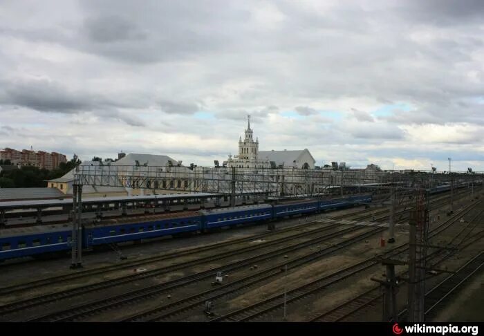 Брест центральный фото Железнодорожный вокзал города Бреста. Красивые виды с высоты