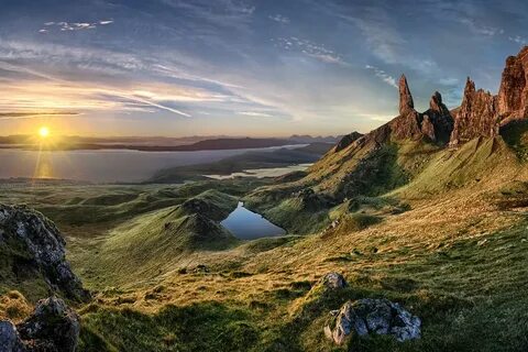 Остров скай камни