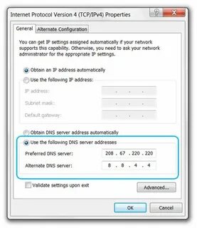 Dns setup