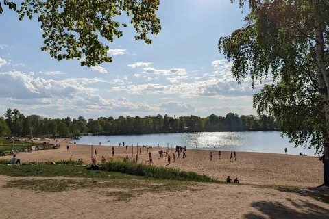Озеро безымянное в красносельском районе