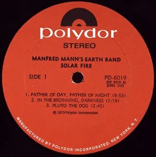 Solar fire manfred mann s