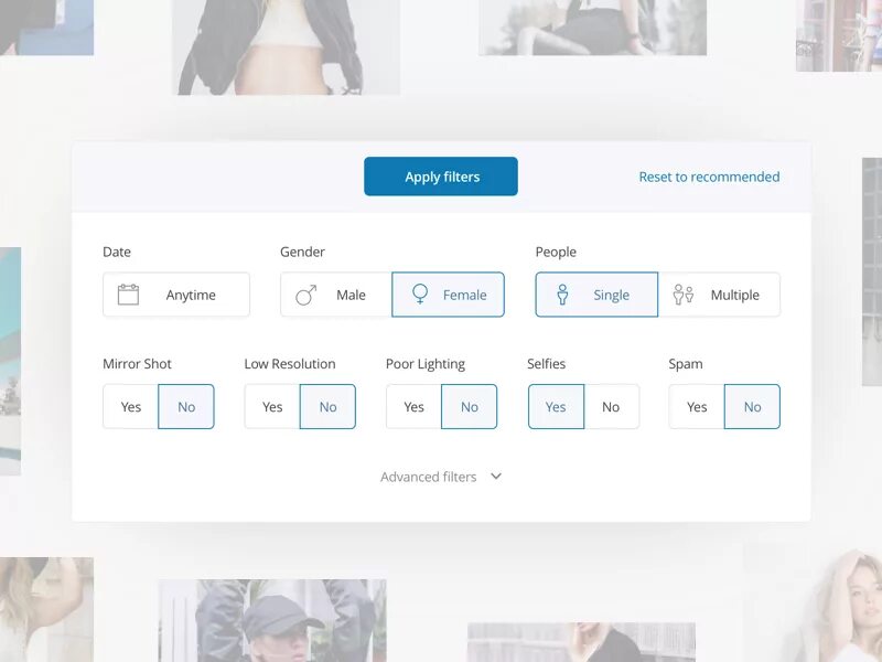 Ui filter