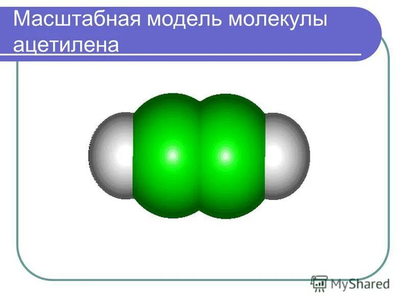 Рисунок модели молекулы