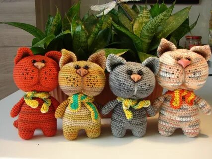 Мастер класс по вязанию кота