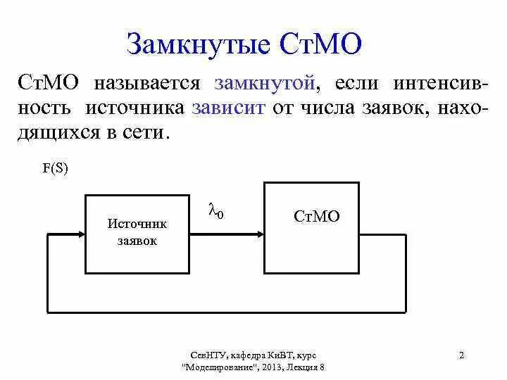 Разомкнутые и замкнутые системы массового обслуживания. Замкнутая система массового обслуживания. Замкнутая и разомкнутая смо. Движение замкнутых систем