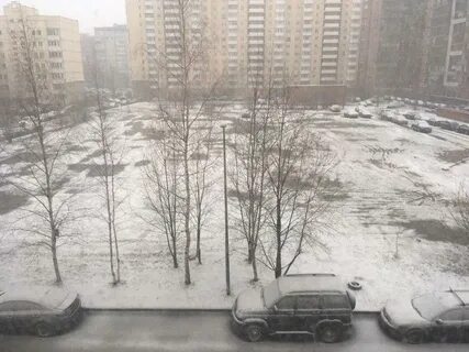 Когда пойдет снег в спб