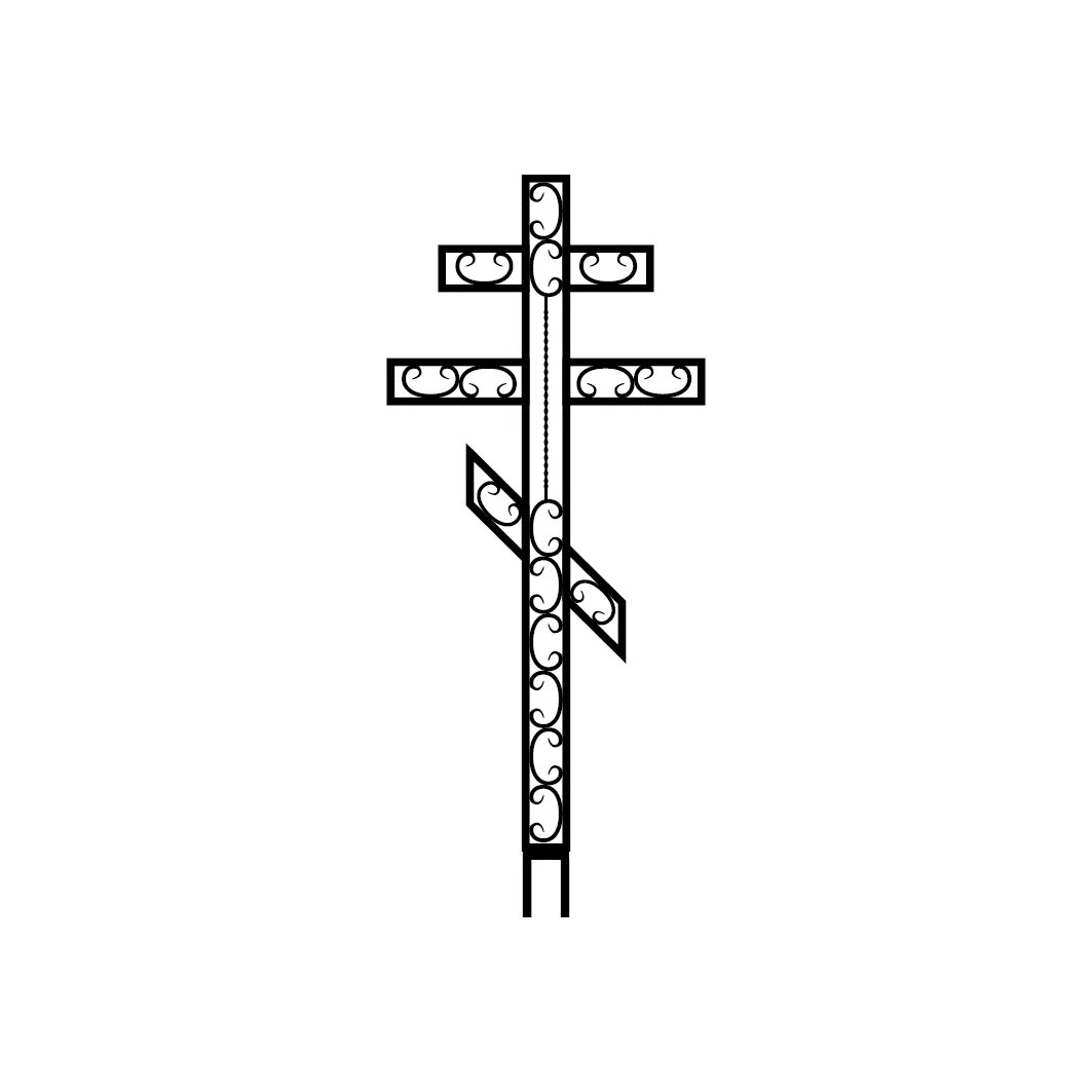 Крест на могилу размеры фото. Крест Могильный металлический православный. Православный кованый Могильный крест. Ритуальный крест "Орион" кованый. Крест металлический на могилу.