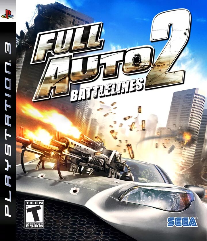 Full auto 2: Battlelines (ps3). Full auto 2 ps3. PLAYSTATION 3 Full auto 2: Battlelines. Full auto 2 ps3 Cover.