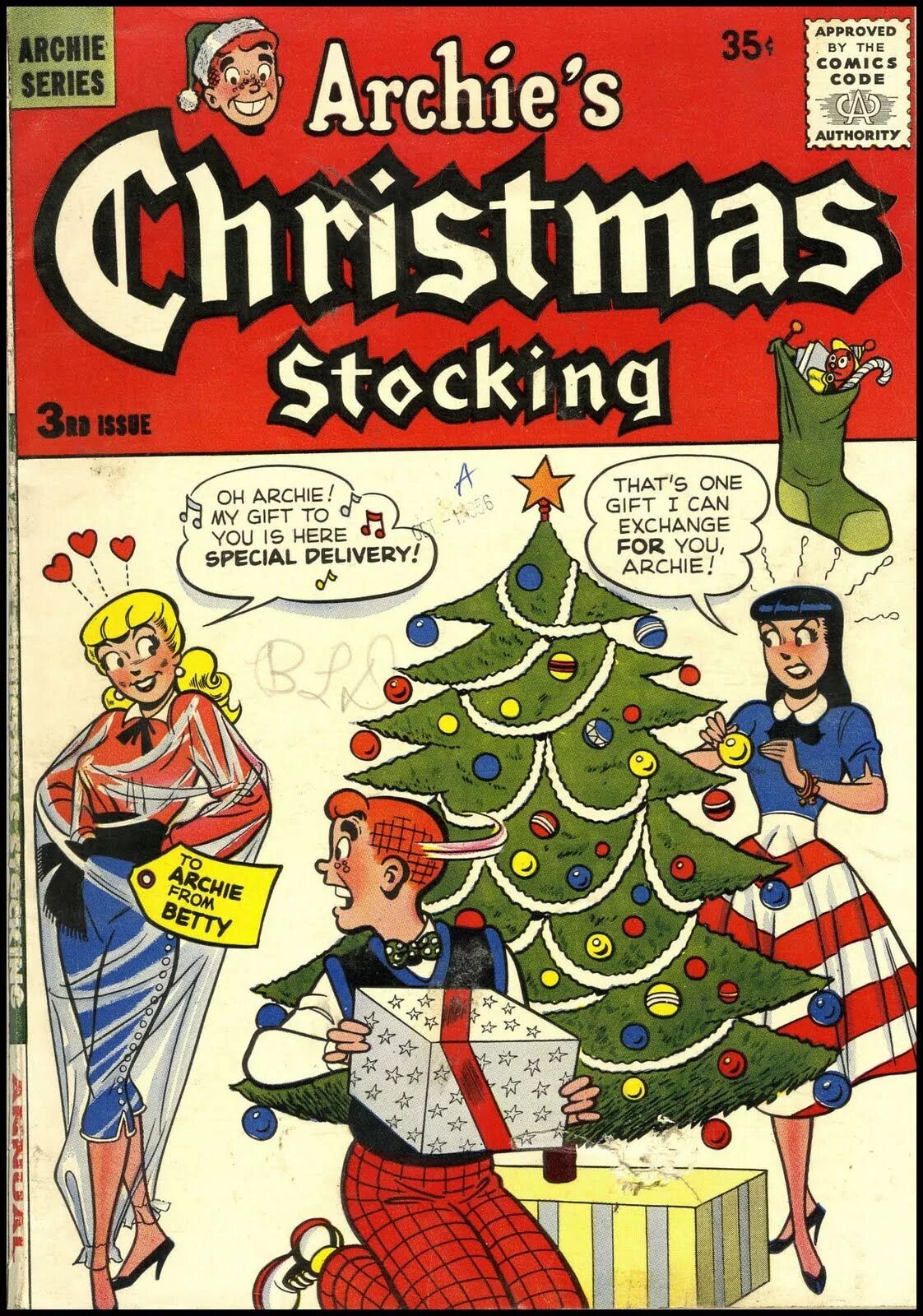 Рождество 1956. Christmas Special. An Island Christmas комикс. Christmas Comic book. Гифт арчи