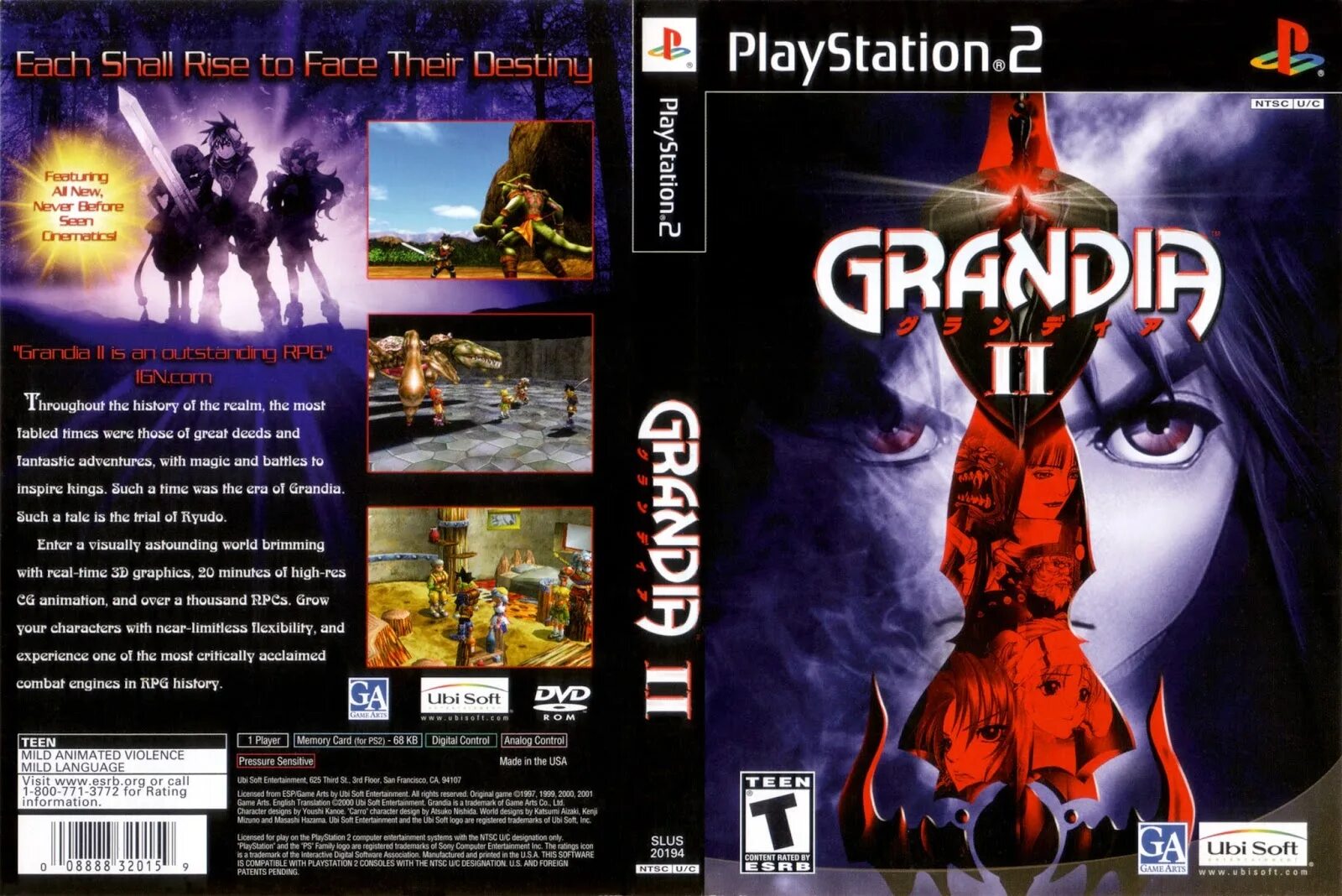 Ps2 игры русский язык. Grandia 3 ps2 обложка. Grandia 2 ps2. Grandia 2 обложка. Sony PLAYSTATION 2 игры.