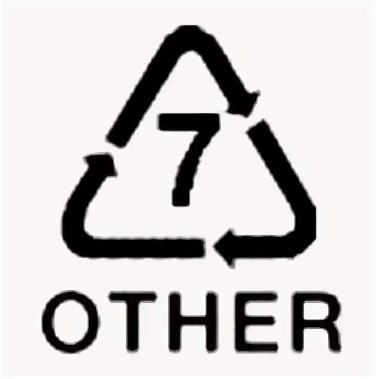 Пластик 7 переработка. Other 7 маркировка. Plastic 7. Петля мебиуса 7 other. Маркировка пэт 1.