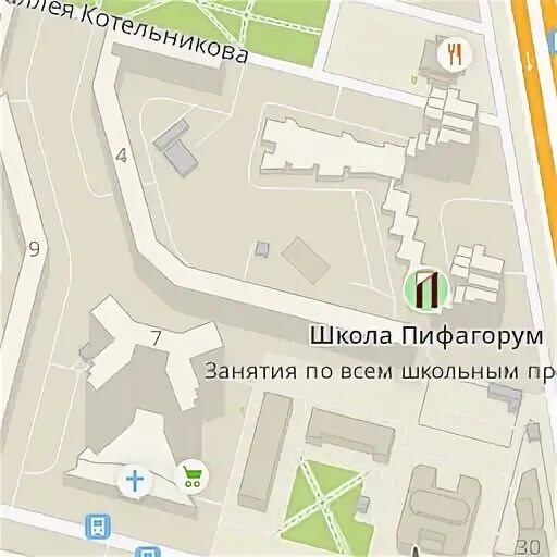 Школа 26 карта