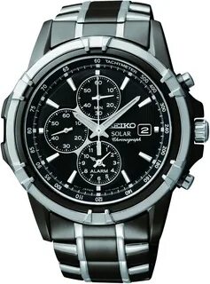 Seiko solar chronograph
